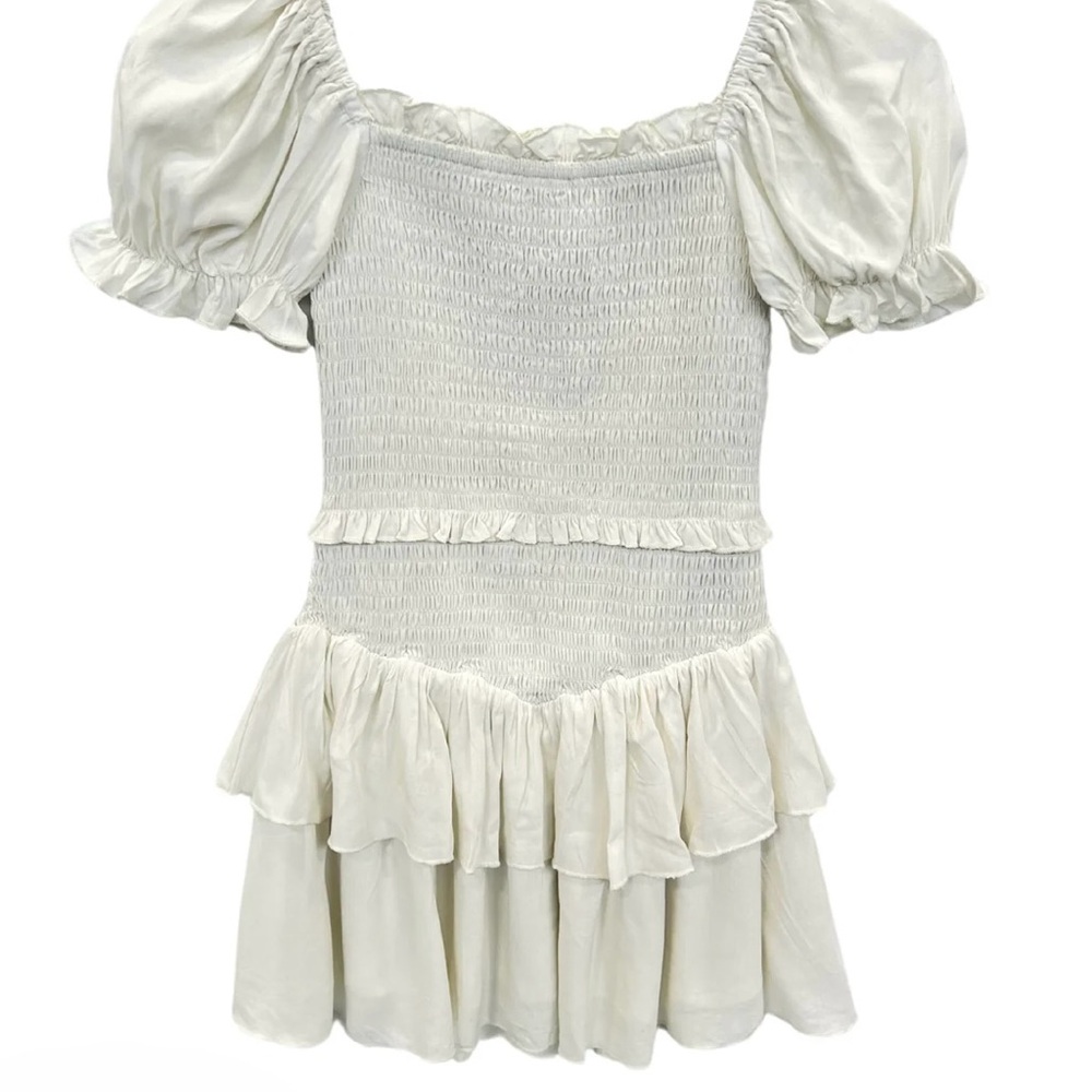 Katie J NYC Girls White Lainey Dress